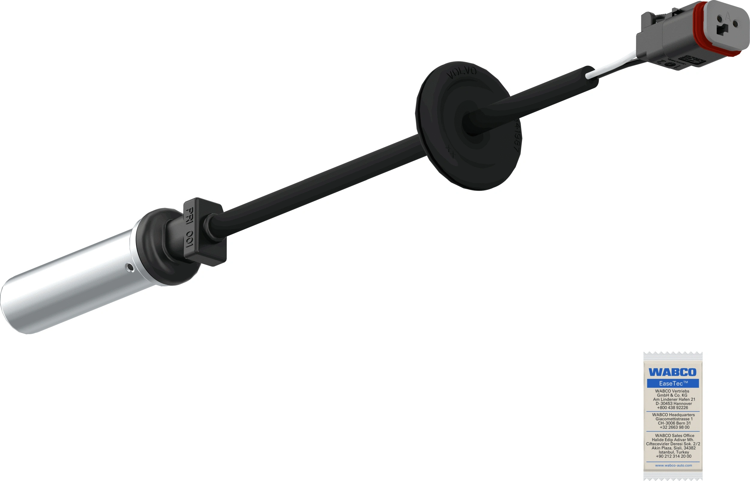 Sensor, wheel speed