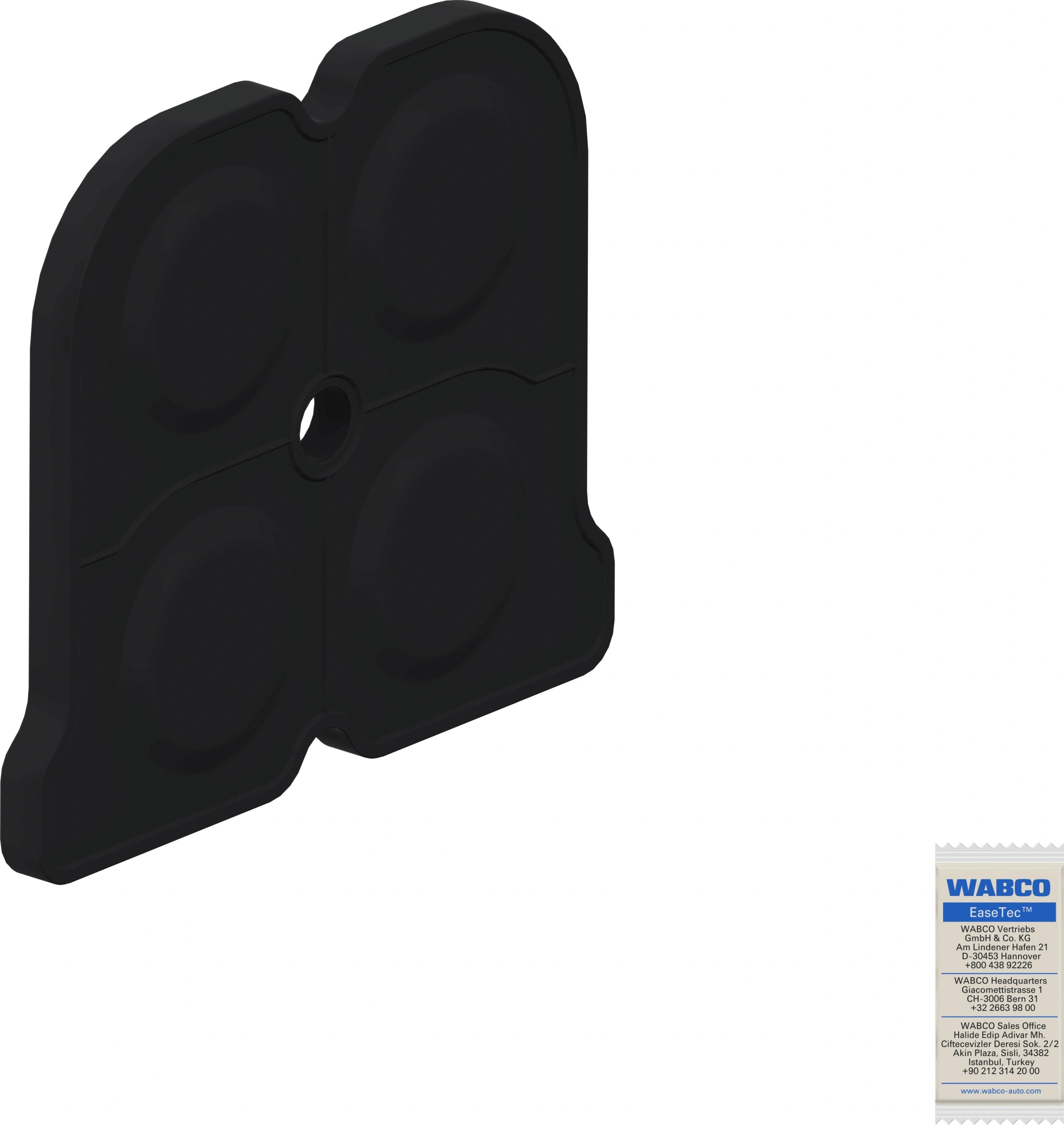 Bellow, brake caliper guide (9347149202)