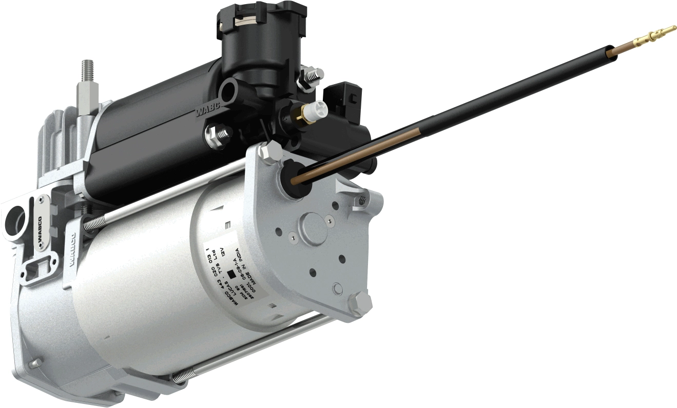 Compressor, compressed air system