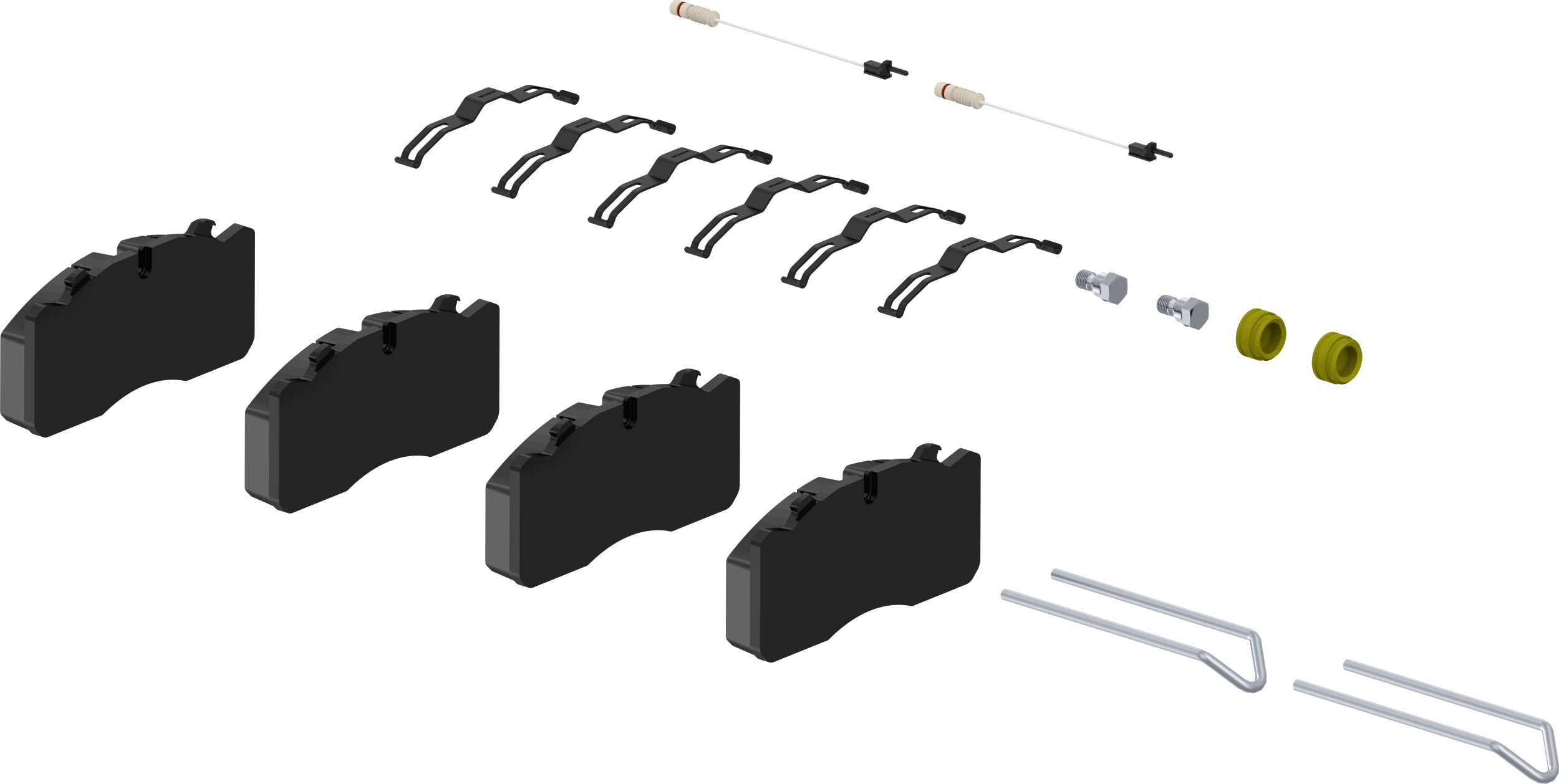 Brake Pad Set, disc brake (12999673VT)