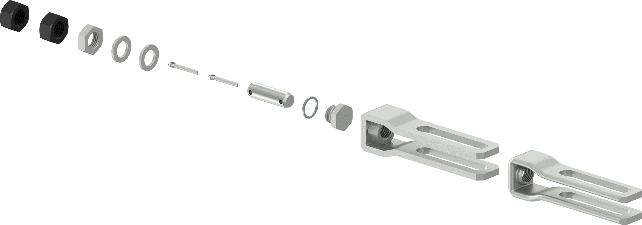 Mounting Kit, diaphragm brake cylinder (4230005352)