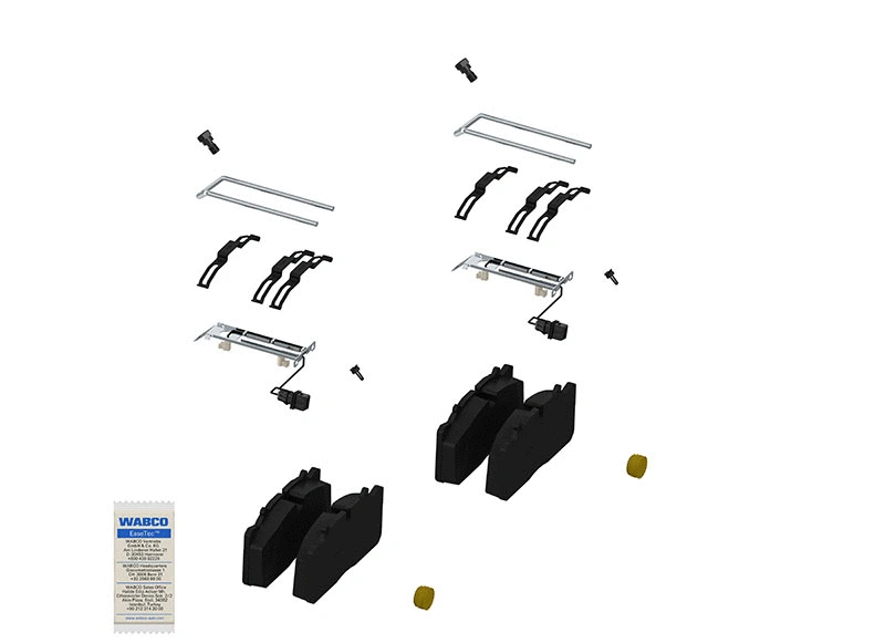 Brake Pad Set, disc brake (12999703VT)