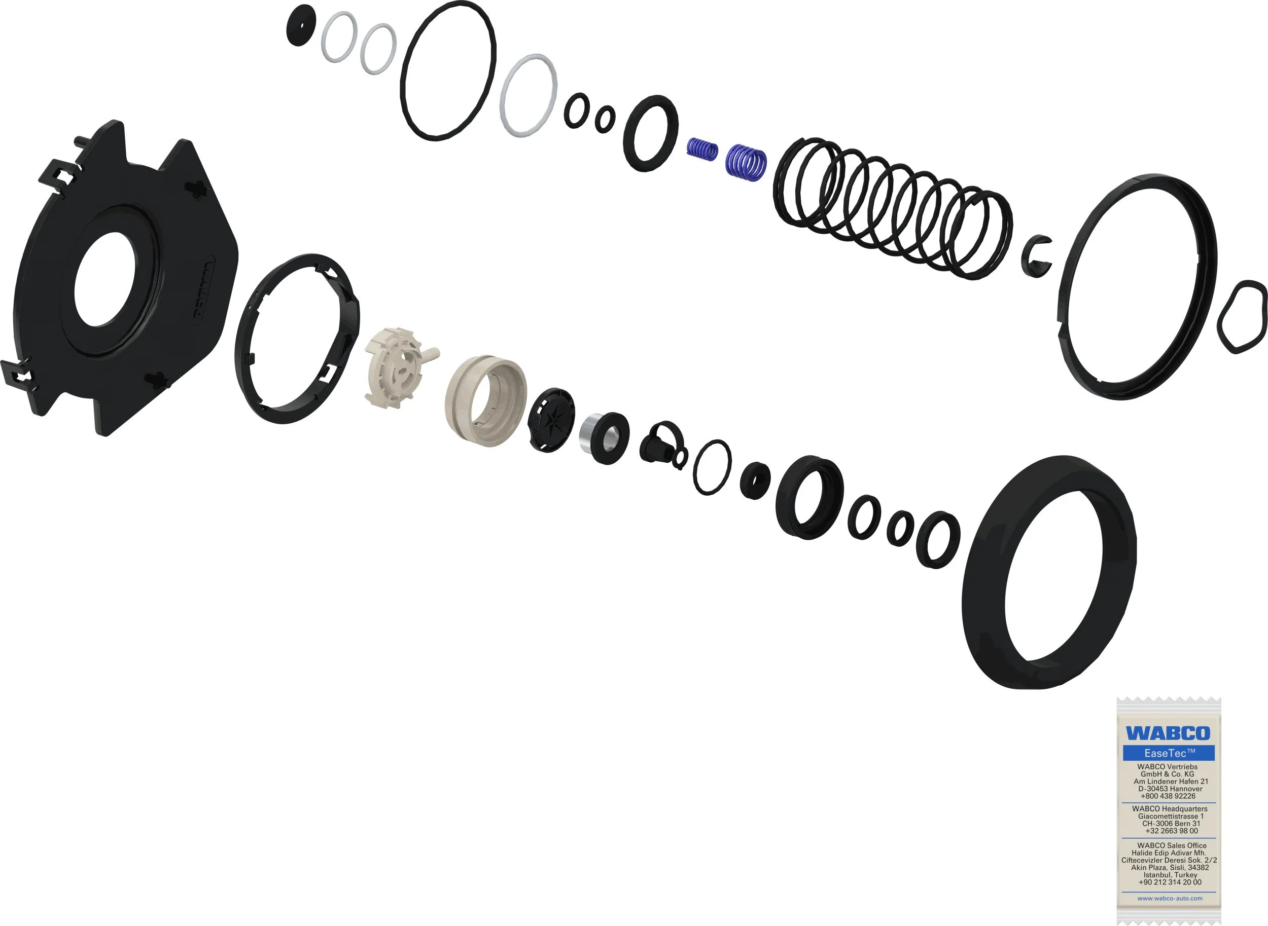 Repair Kit, clutch booster (9700519802)