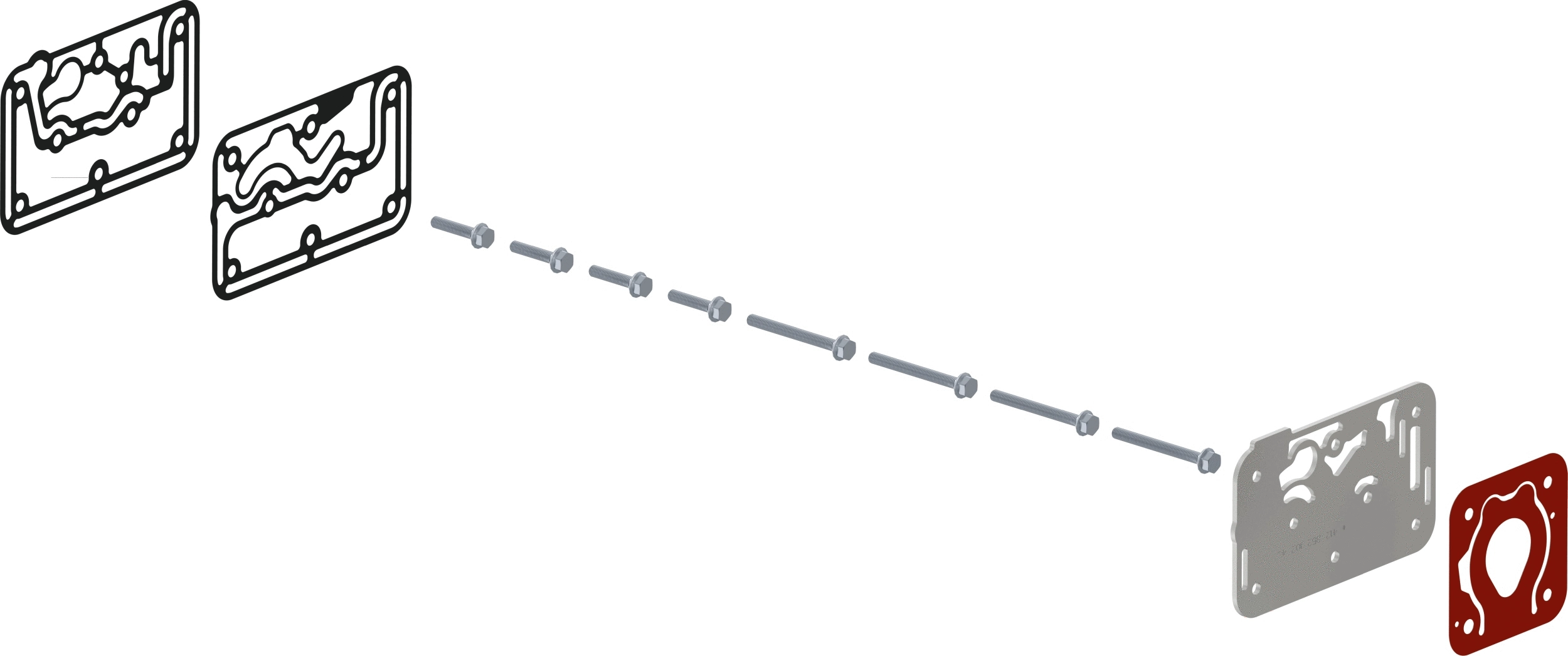 Repair kit, air compressor (4123520032)