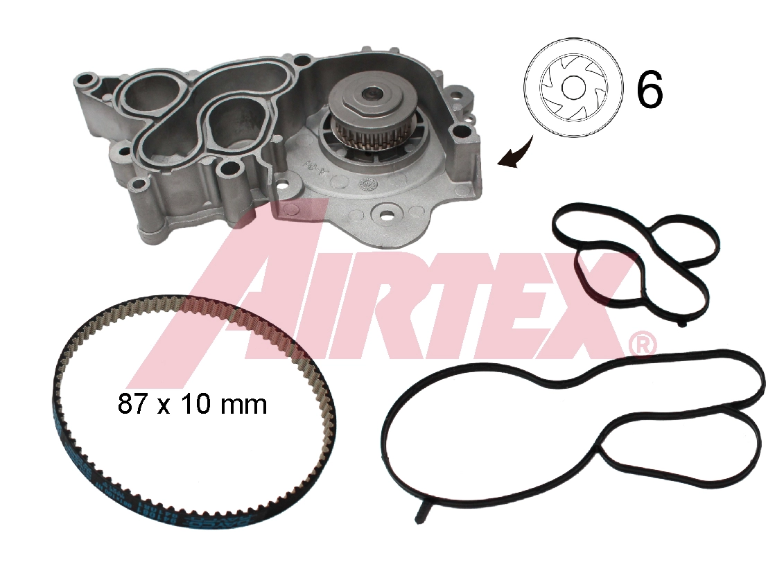 Water Pump & Timing Belt Kit (WPK-199502)