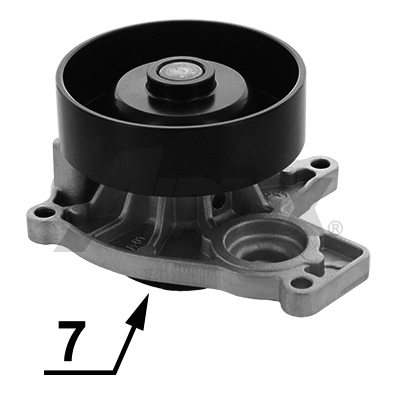 Water Pump, engine cooling (2078)