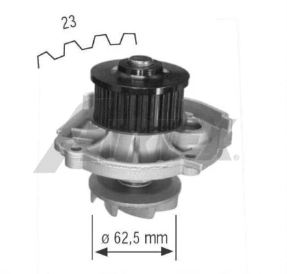 Water Pump, engine cooling (1661)