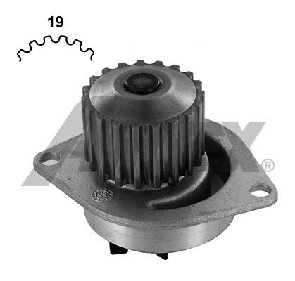 Water Pump, engine cooling (1600)