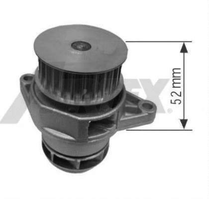 Water Pump, engine cooling (1530)