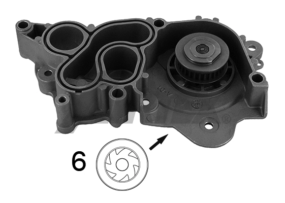Water Pump, engine cooling (1995)