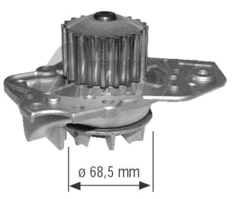 Water Pump, engine cooling (1310)