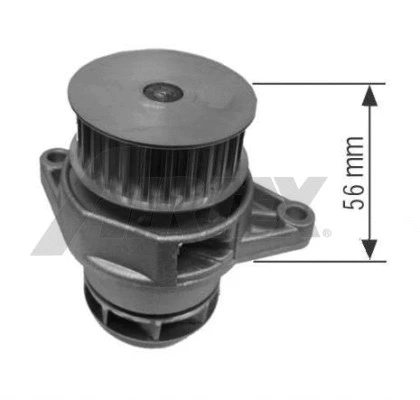 Water Pump, engine cooling (1682)