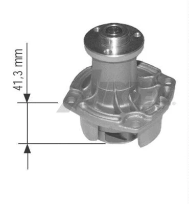Water Pump, engine cooling (1189)