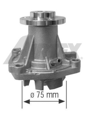 Water Pump, engine cooling (1594)