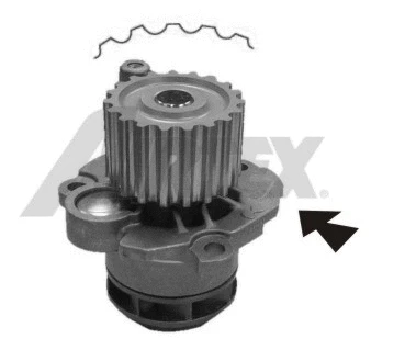 Water Pump, engine cooling (1776)