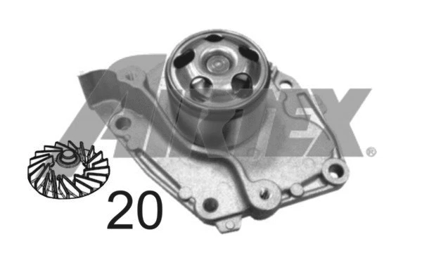 Water Pump, engine cooling (1960)