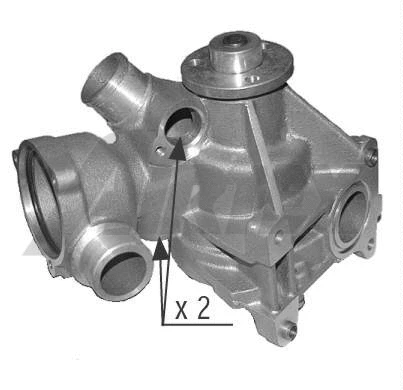 Water Pump, engine cooling (1390)