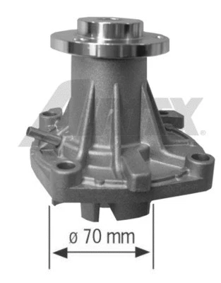 Water Pump, engine cooling (1651)