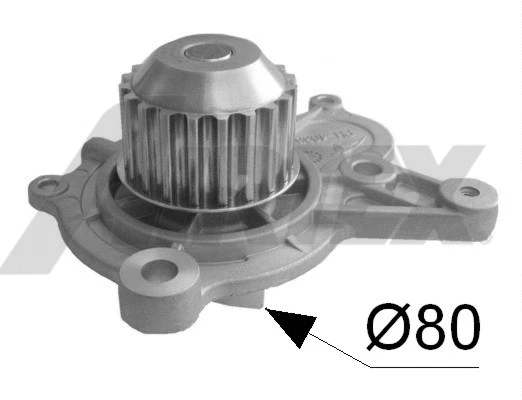 Water Pump, engine cooling (1715)
