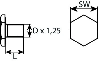 Screw Plug, oil sump
