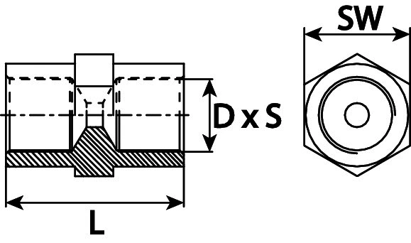 Connector, brake line