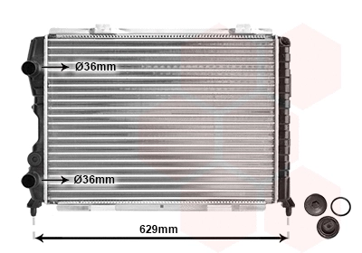 Radiator, engine cooling (TQ-01002056)