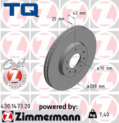 Brake Disc (TQ-BD0814)