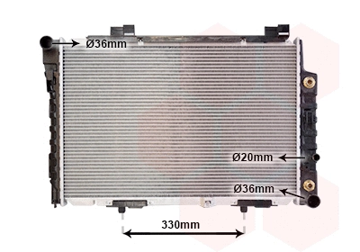 Radiator, engine cooling (TQ-30002174)