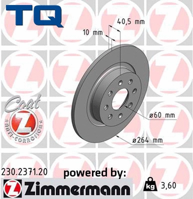 Brake Disc (TQ-BD0436)