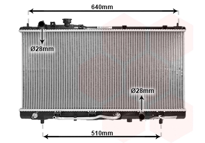 Radiator, engine cooling (TQ-27002152)