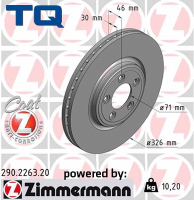 Brake Disc (TQ-BD0579)