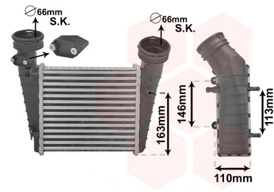 Charge Air Cooler (TQ-58004238)
