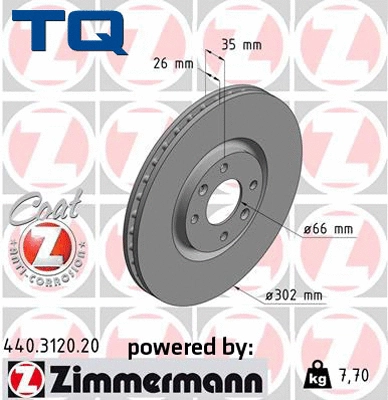 Brake Disc (TQ-BD0882)
