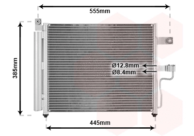 Condenser, air conditioning (TQ-82005081)