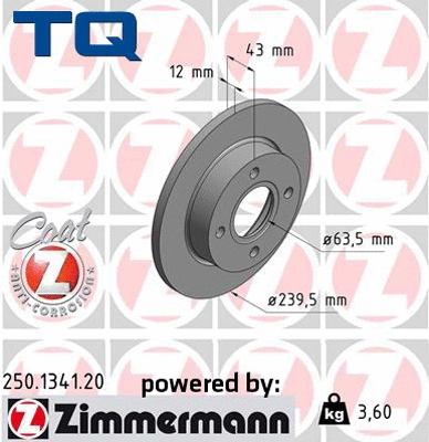 Brake Disc (TQ-BD0467)