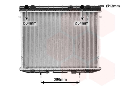 Radiator, engine cooling (TQ-37002213)