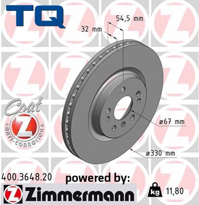 Brake Disc (TQ-BD0734)