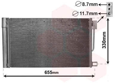 Condenser, air conditioning (TQ-17005314)