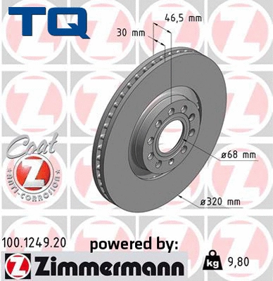 Brake Disc (TQ-BD0142)