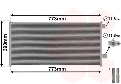 Condenser, air conditioning (TQ-18005361)