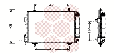 Condenser, air conditioning (TQ-09005192)