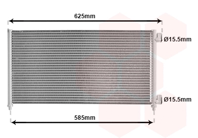 Condenser, air conditioning (TQ-17005256)