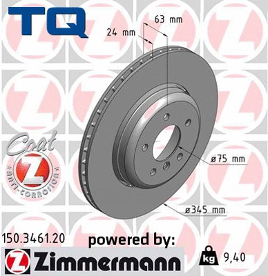 Brake Disc (TQ-BD0322)