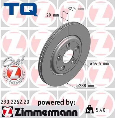 Brake Disc (TQ-BD0578)