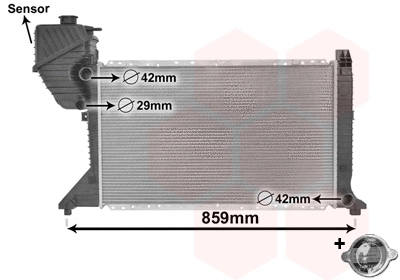 Radiator, engine cooling (TQ-30002300)