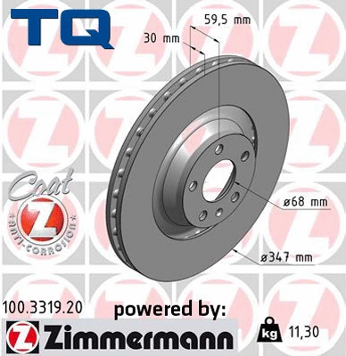 Brake Disc (TQ-BD0155)