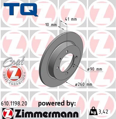 Brake Disc (TQ-BD0107)
