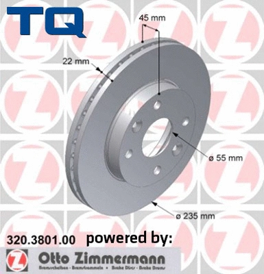 Brake Disc (TQ-BD0591)