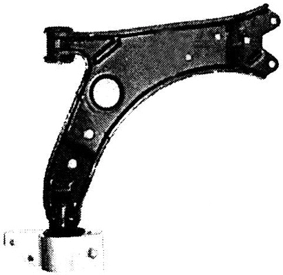 Control/Trailing Arm, wheel suspension (TQ-V-559S)
