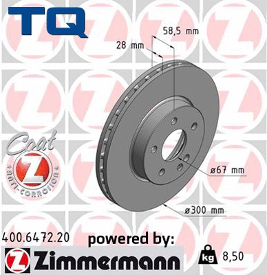 Brake Disc (TQ-BD0063)
